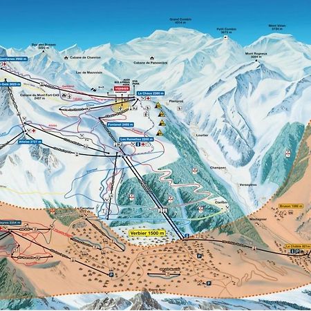 Chalet Clochette 4 Valles-Verbier 拉茨欧马兹 外观 照片