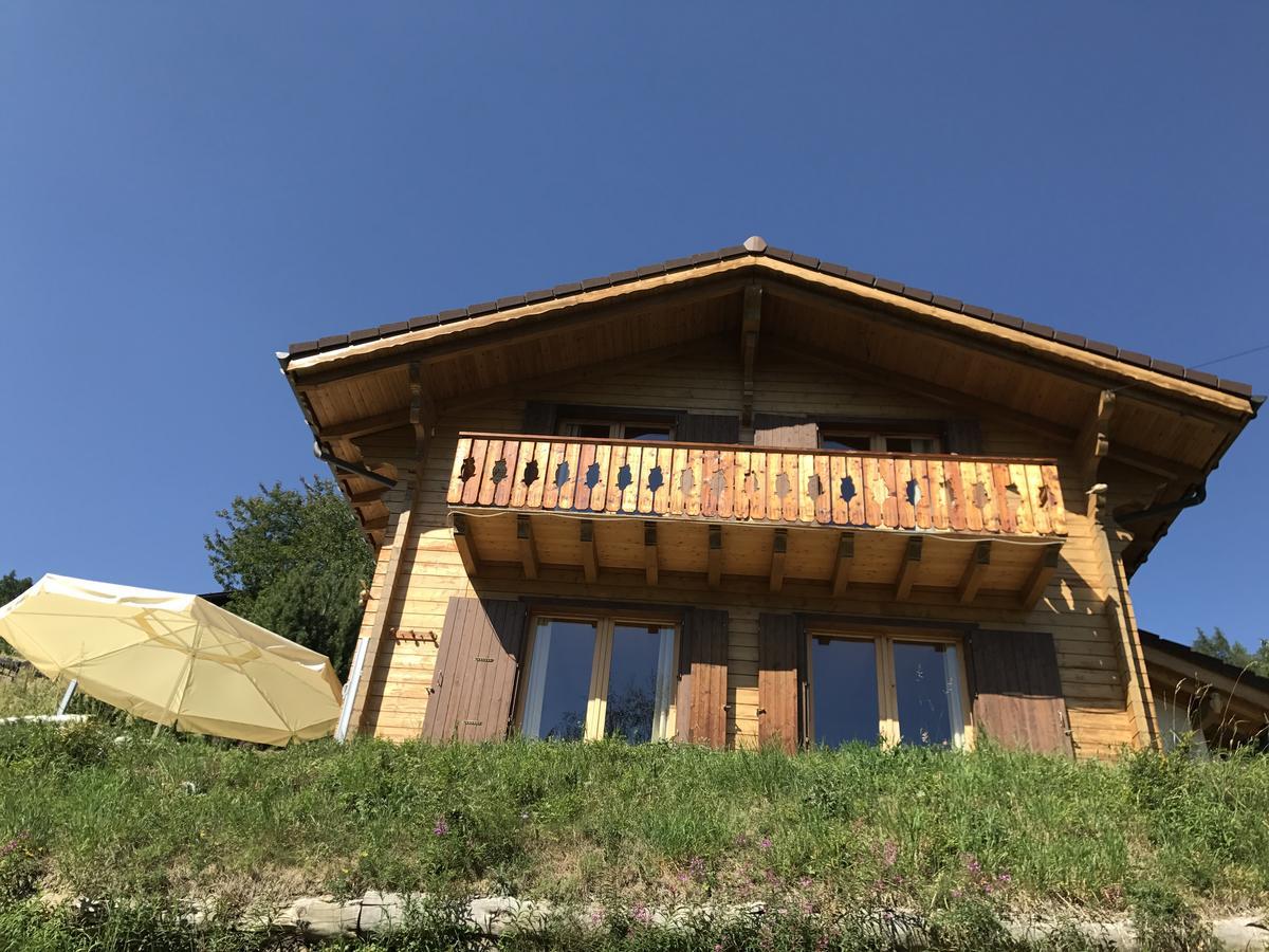 Chalet Clochette 4 Valles-Verbier 拉茨欧马兹 外观 照片