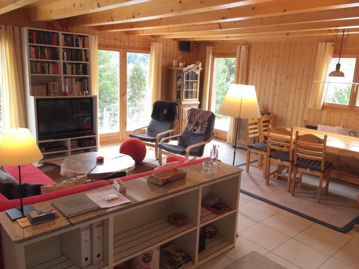 Chalet Clochette 4 Valles-Verbier 拉茨欧马兹 外观 照片